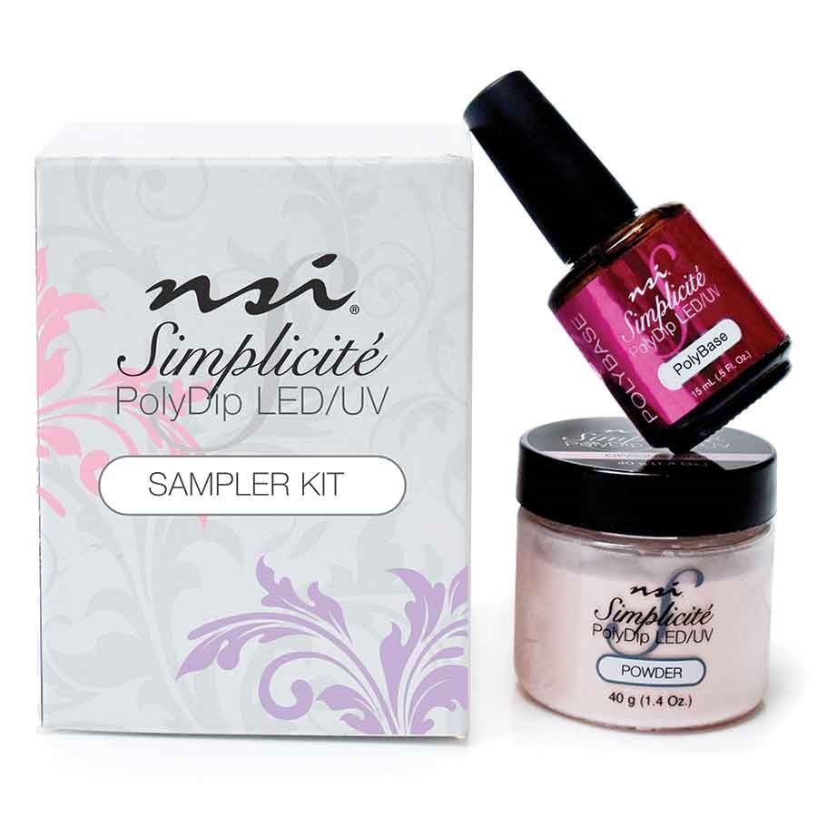 NSI Simplicité PolyDip LED/UV Sampler Kit Review: Hybrid Nail Perfection?