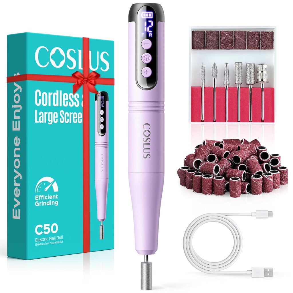 Coslus C50 Electric Nail Drill Review: Professional DIY Nails at Home