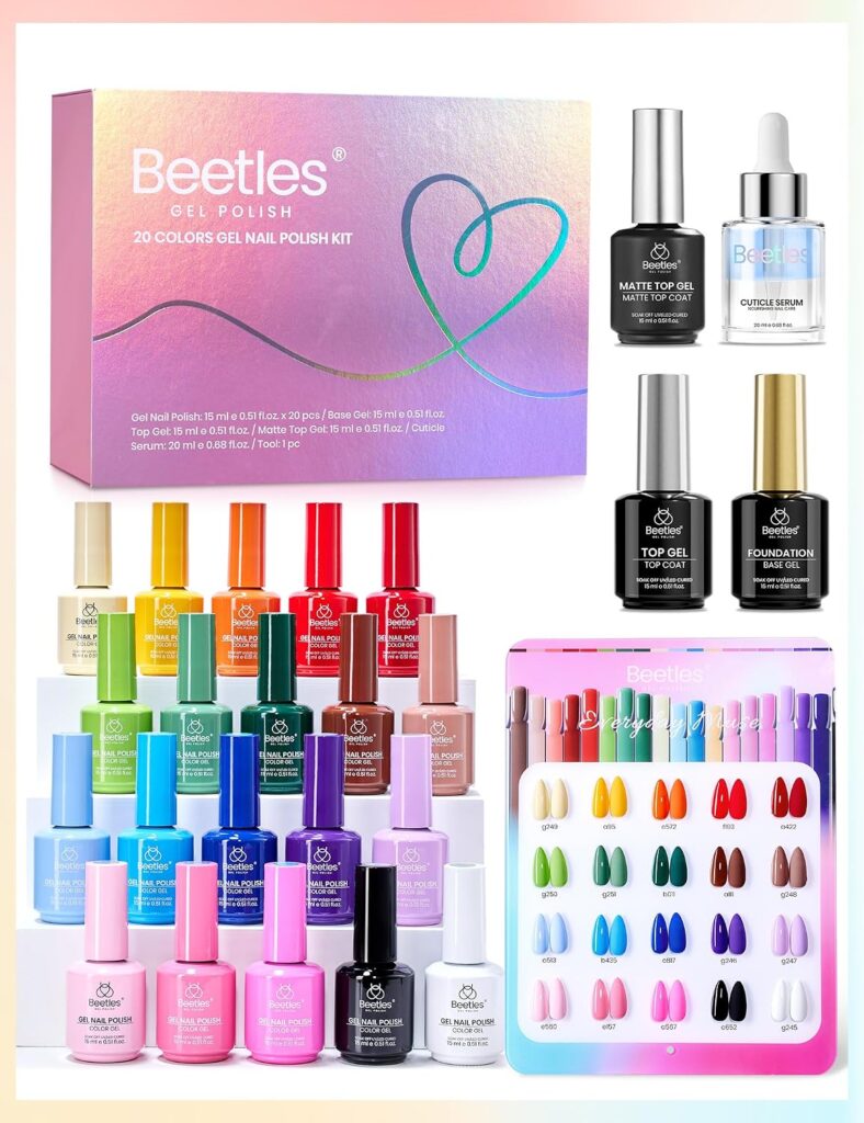 Beetles 20 Colors Gel Nail Polish Kit Review: Professional DIY Nails at Home?
