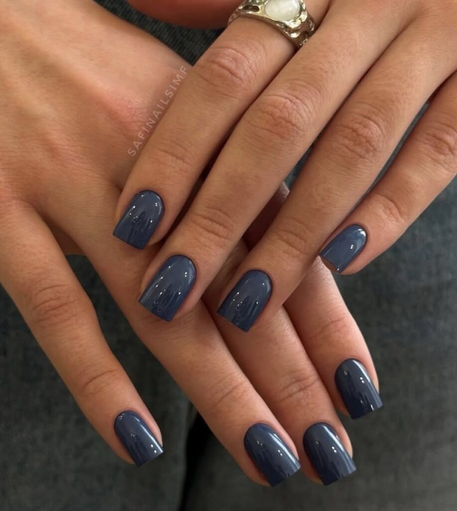 Moody Navy Blue Nail Ideas: How to Wear This Sophisticated Shade All Year
