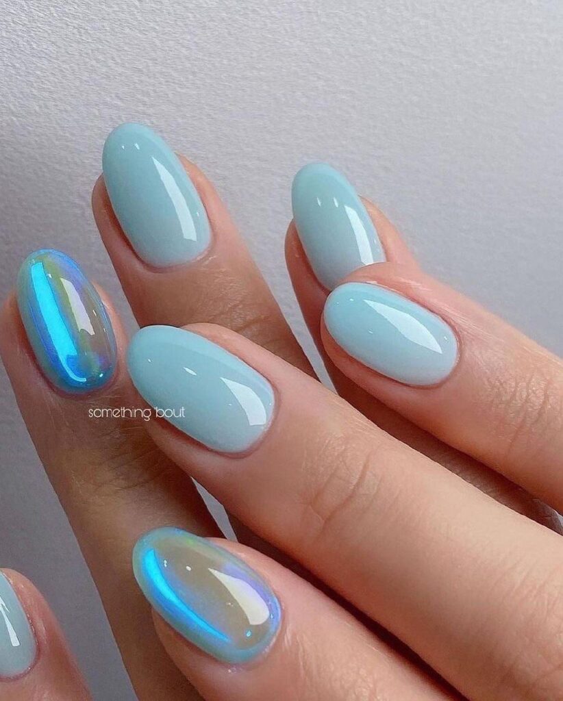 Iridescent Blue Jelly Nails: Why This Luminous Look Is the Ultimate Manicure Refresh