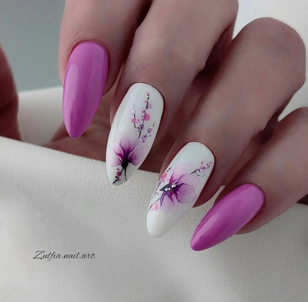 Hand-Painted Floral Almond Nails: The Ultimate Guide to This Elegant Seasonal Trend