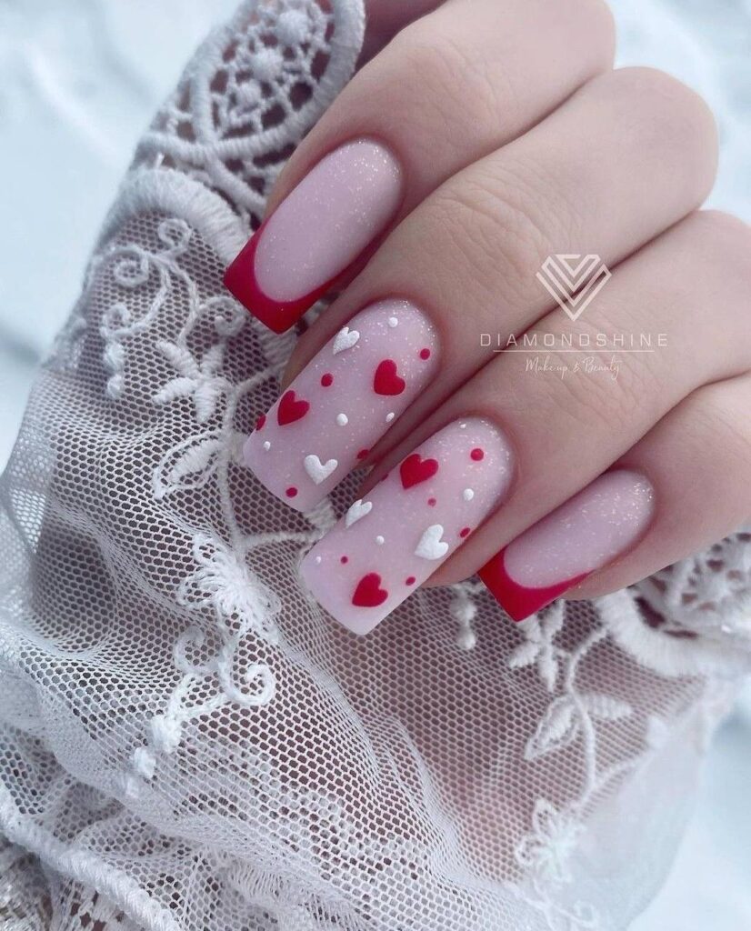 Coquette Aesthetic Nail Designs with Red Hearts: The Ultimate Romantic Manicure Guide