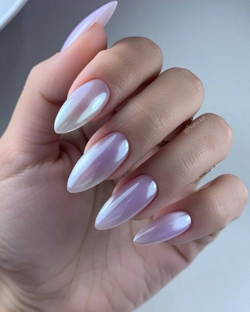 Lavender Chrome Almond Nails: The Ultimate Sophisticated Manicure Trend