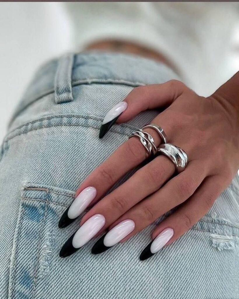 Black French Tip Almond Nails: The Ultimate Guide to Minimalist Chic