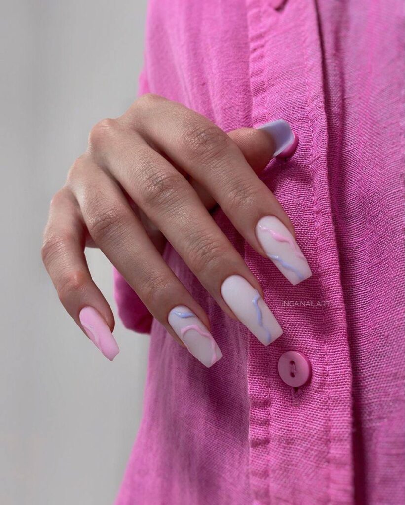 Milk Bath Nails With Swirls: The Effortless, Ethereal Manicure Trend to Try Now