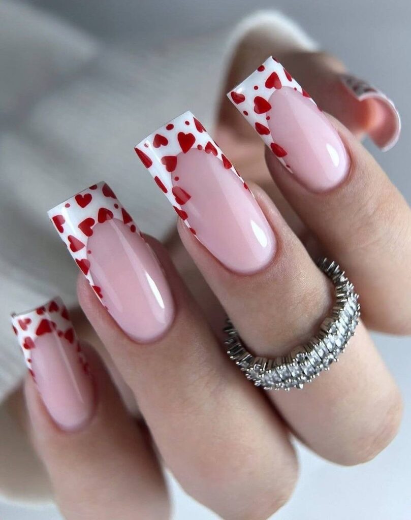 How to Style a Sophisticated Heart Tip French Manicure