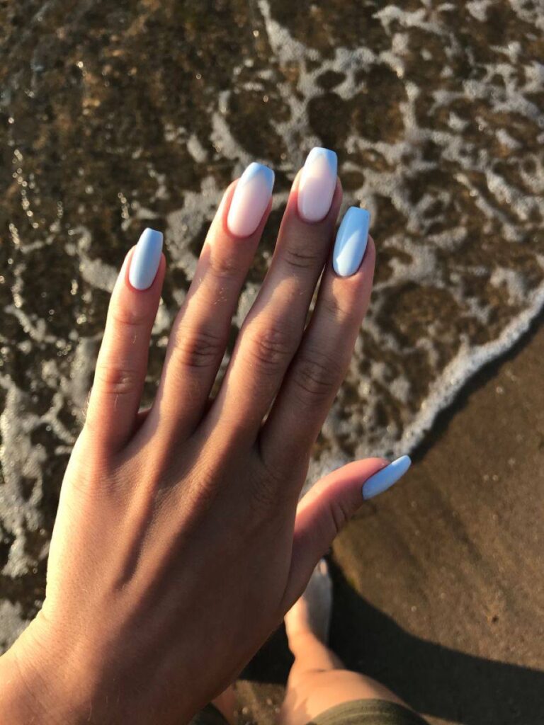 Light Blue French Tip Nails: The Refreshing Manicure Trend You Need to Try