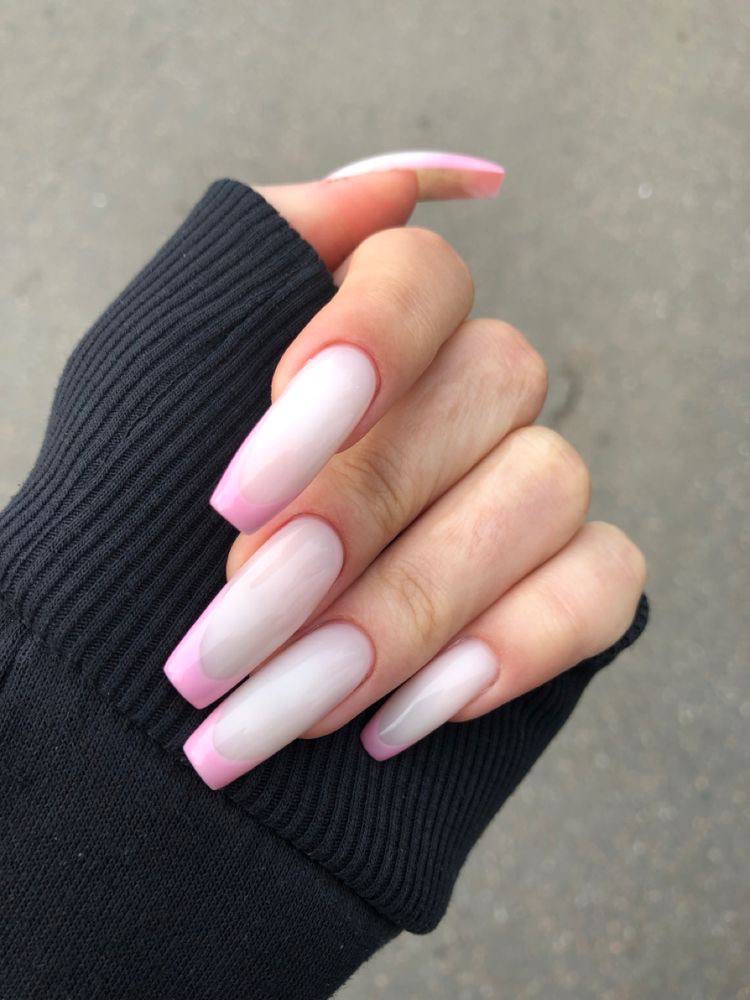 Milky Pink Ombre Coffin Nails: The Perfect Spring Manicure Guide