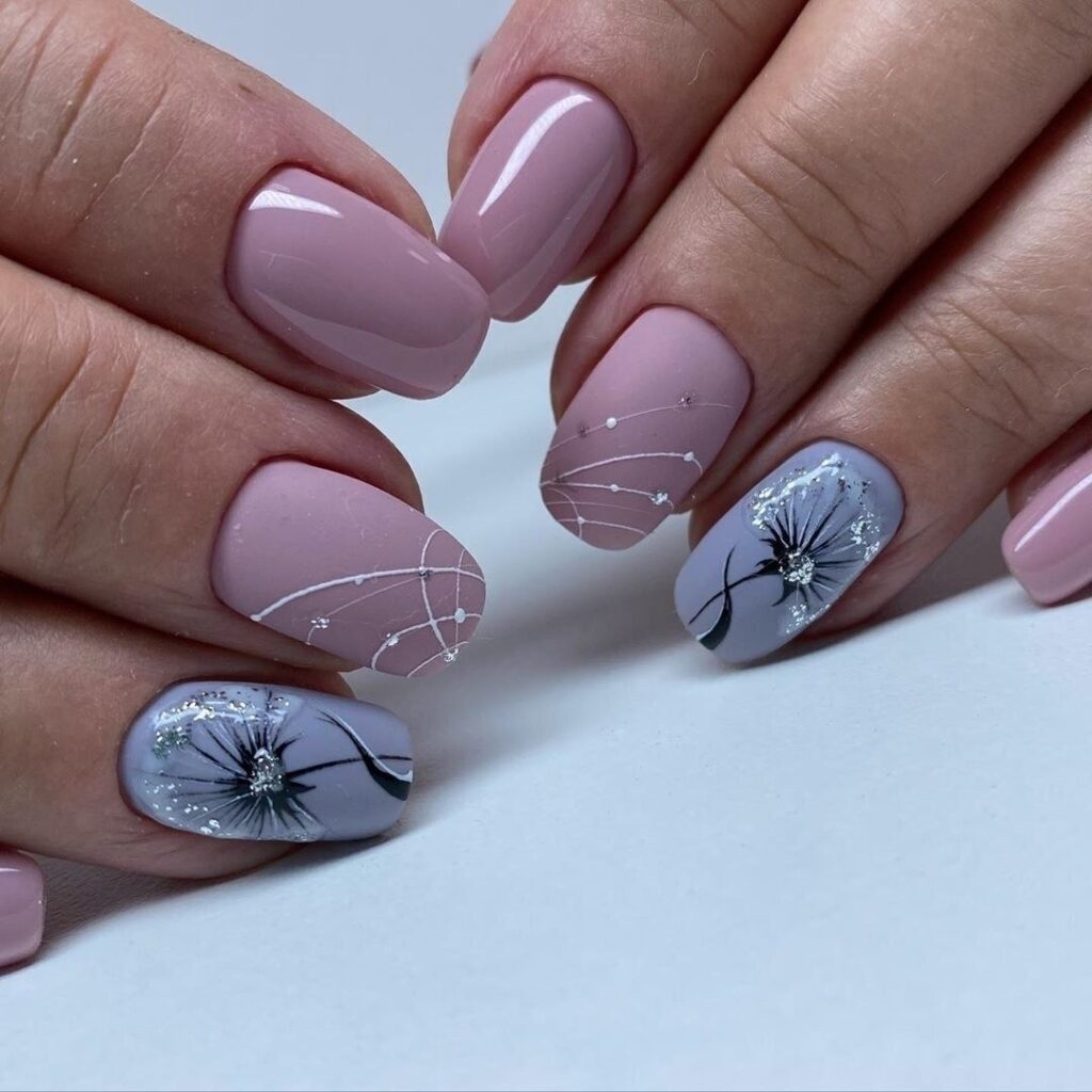 Soft Botanical Line Art Nails: The Most Sophisticated Spring Manicure Trend