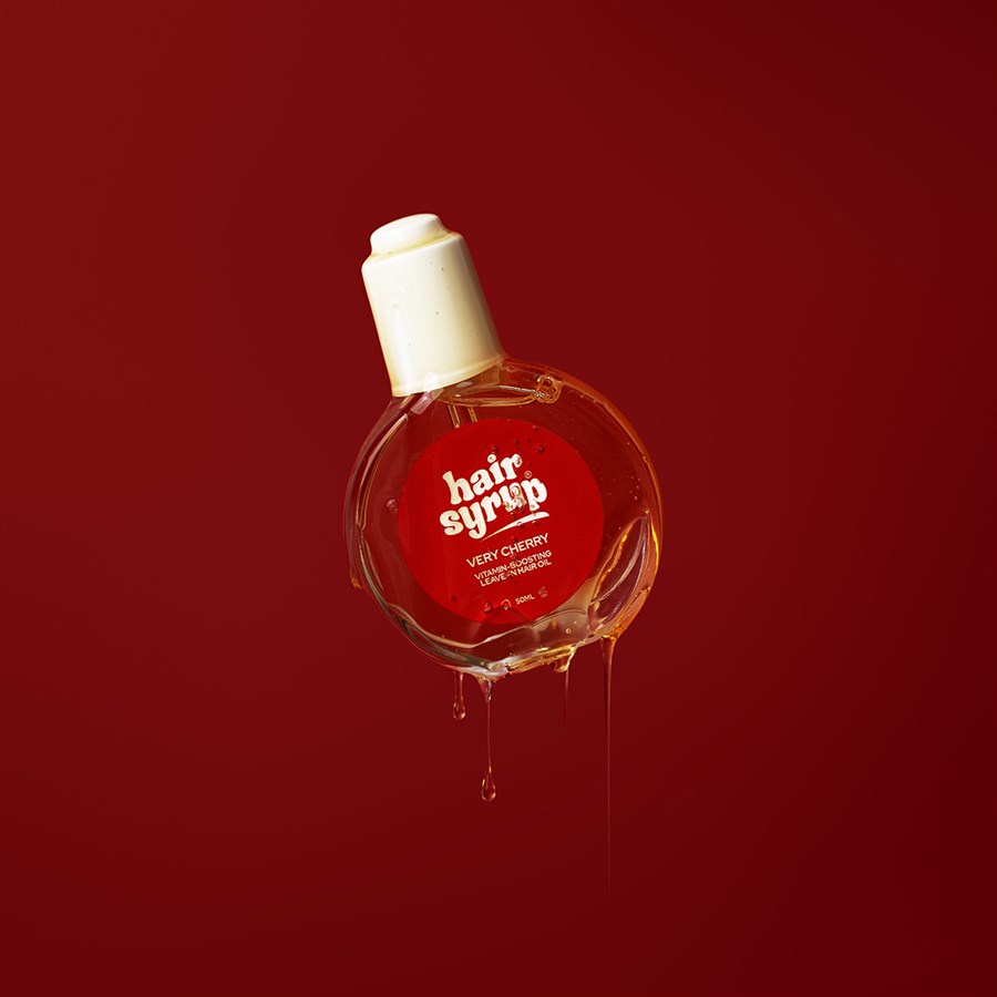 Hair Syrup Very Cherry Leave-in Oil Review: Vitamin-Boosting Shine & Scent