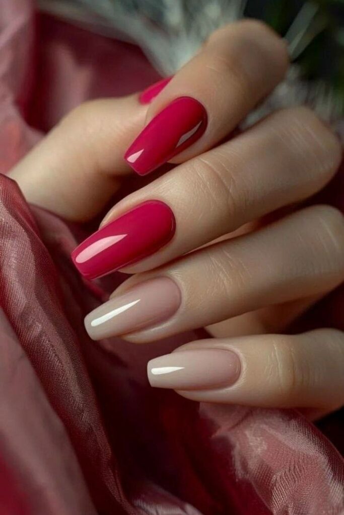 Berries and Cream Nails: The Coziest Autumn Manicure Trend