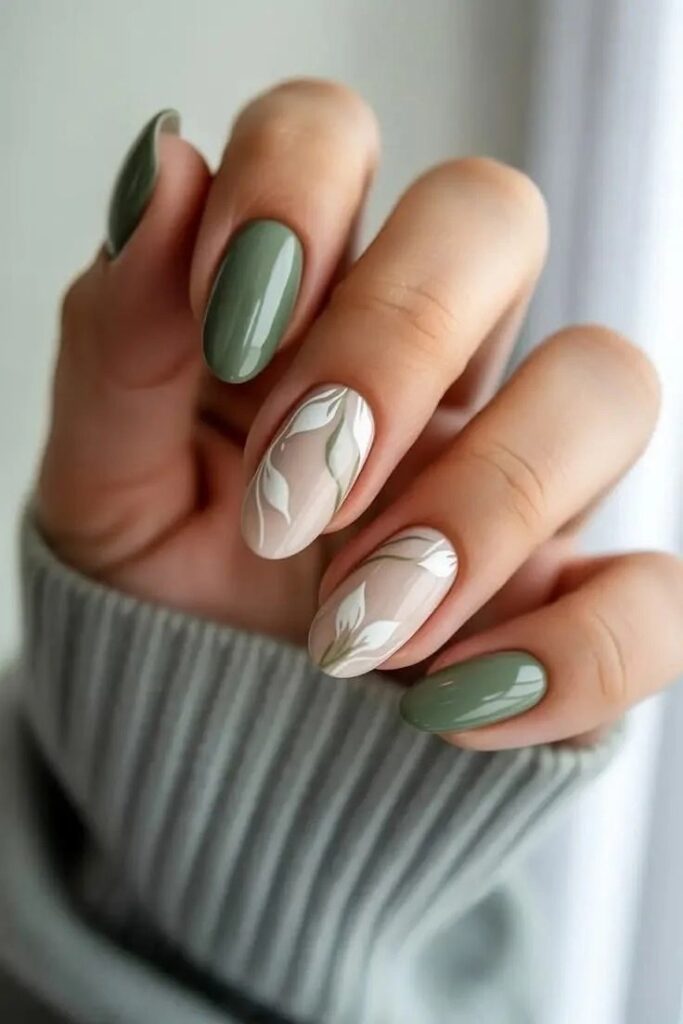 Sage Leaf Nails: The Earthiest Spring Manicure Trend to Try