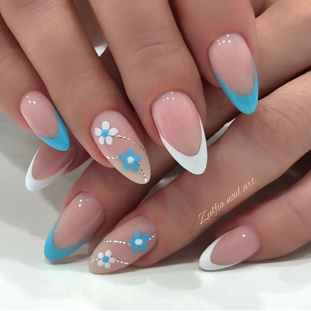 Pastel Blue French Nails: The Ultimate Spring Manicure Trend