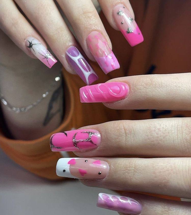 The Eclectic Jelly Manicure: A Guide to Curated Maximalist Nail Art