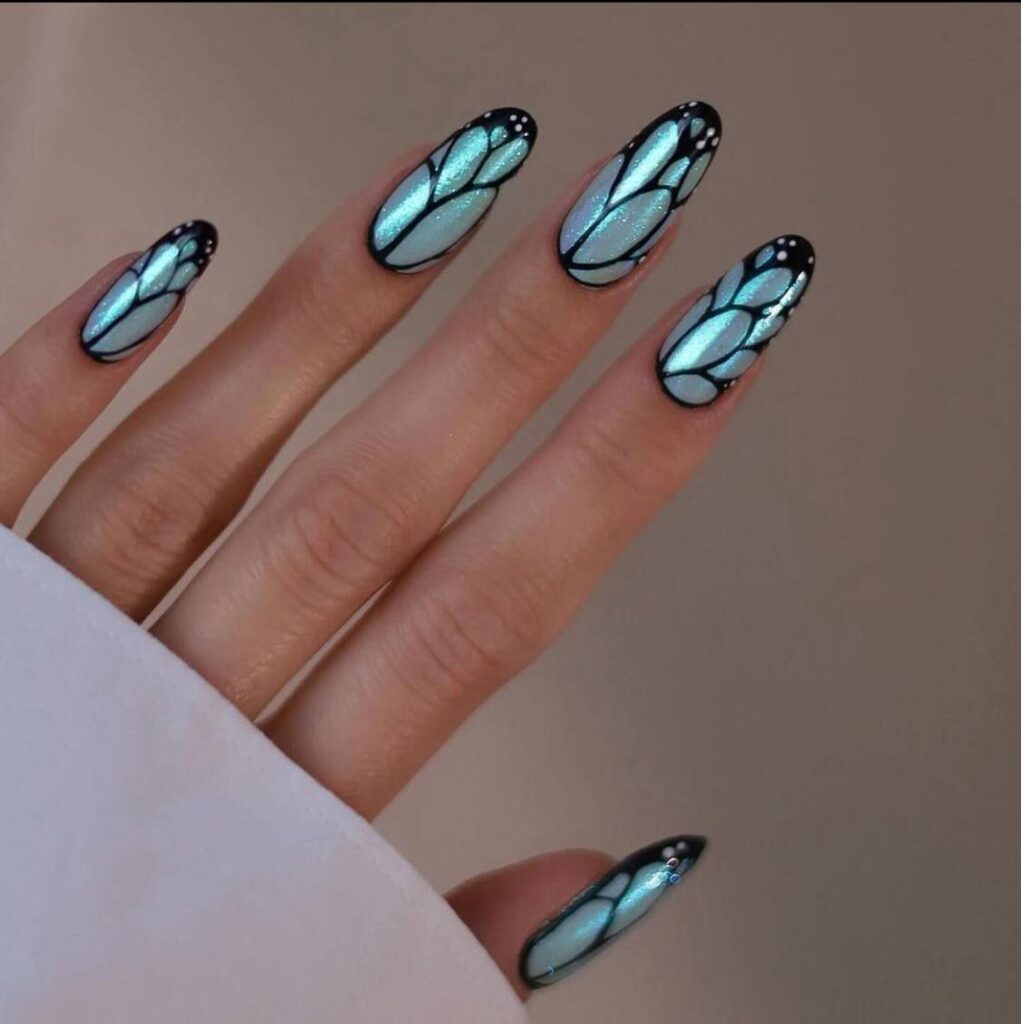 Velvet Butterfly Nails: The Dreamiest Spring Manicure Trend