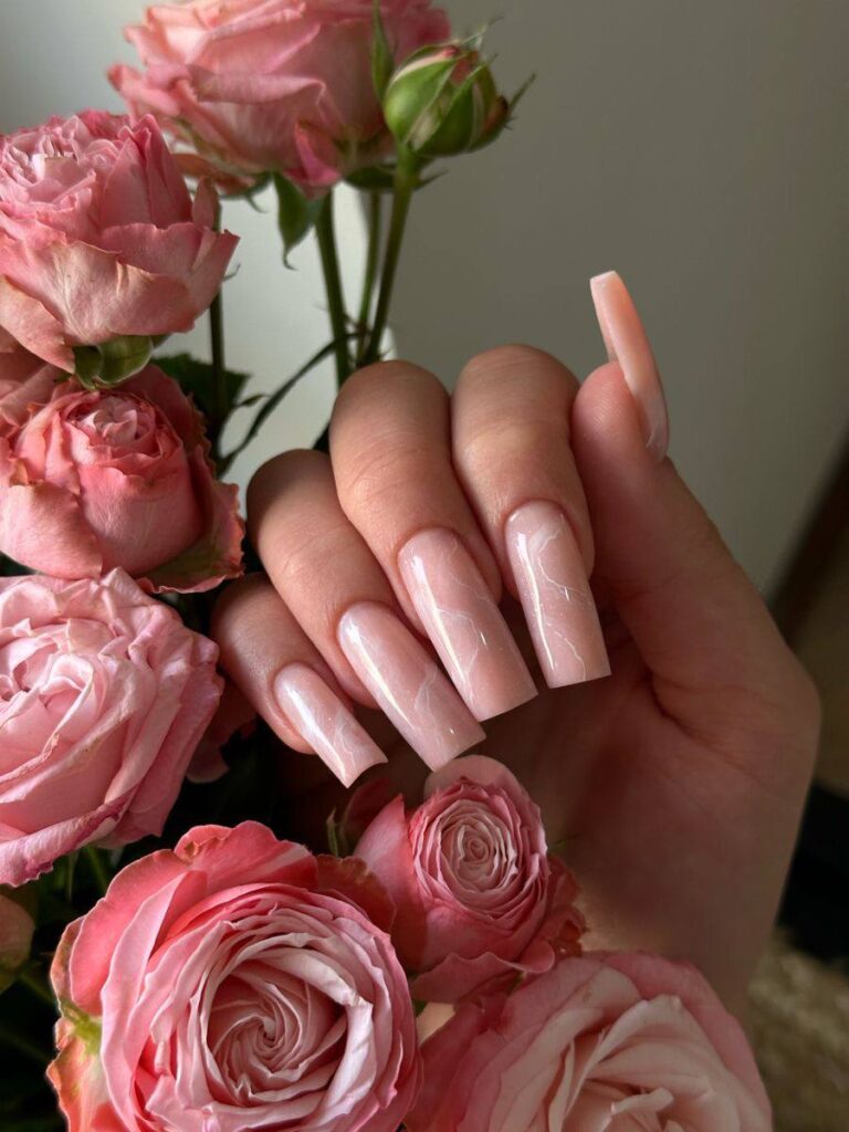 Rose Quartz Marble Nails: How to Get the Perfect Spring Manicure