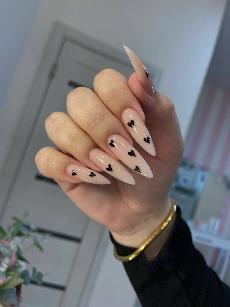 Milky Heart Nails: How to Get This Sweet Spring Manicure Trend