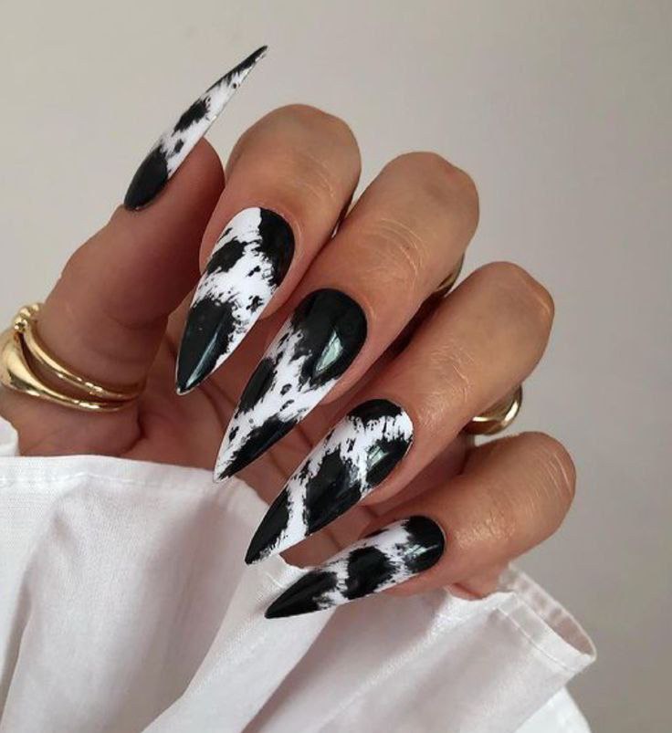 Cow Print Nails: The Edgiest Manicure Trend for Fall