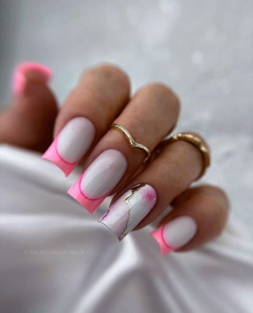Pink Smile Line Nails: The Ultimate Modern French Tip for Spring