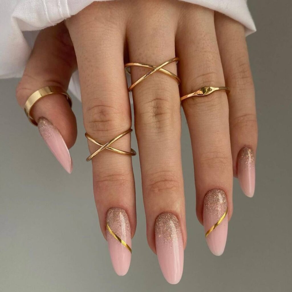 Champagne Shimmer Ombré Nails: The Dreamiest Spring Manicure Trend