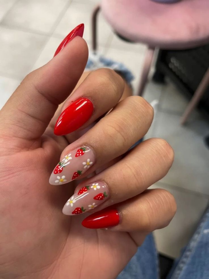 Strawberry Field Nails: The Sweetest Spring Manicure Trend Guide