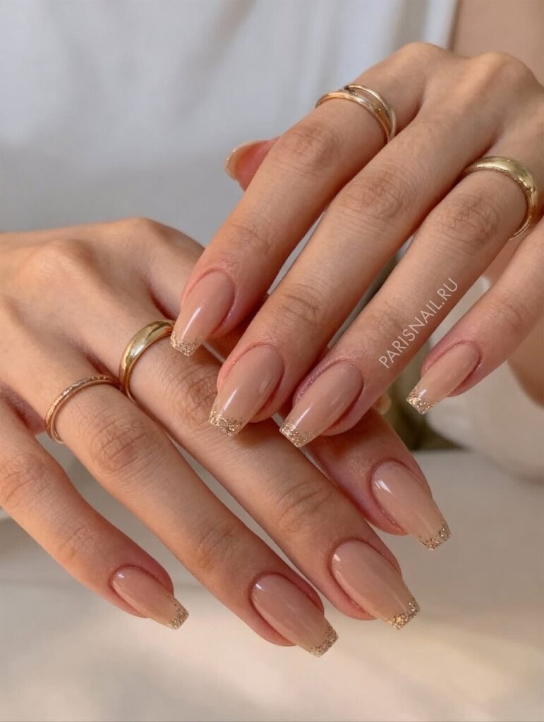 Shimmer French Tip Nails: The Ultimate Summer Manicure Trend