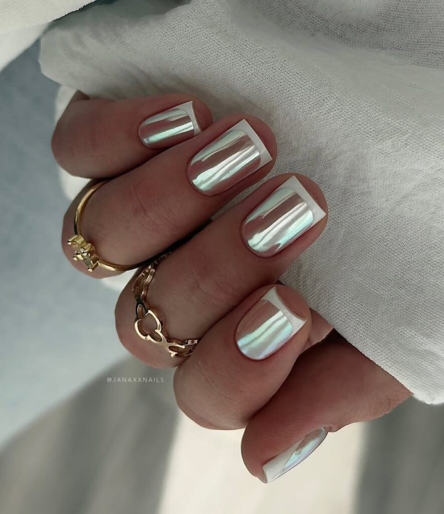 Liquid Pearl French Nails: The Dreamiest Spring Manicure Trend