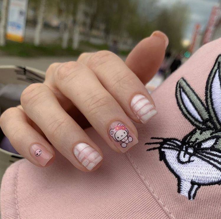 Puffy Gingham Nails: The Sweetest 3D Spring Manicure Trend