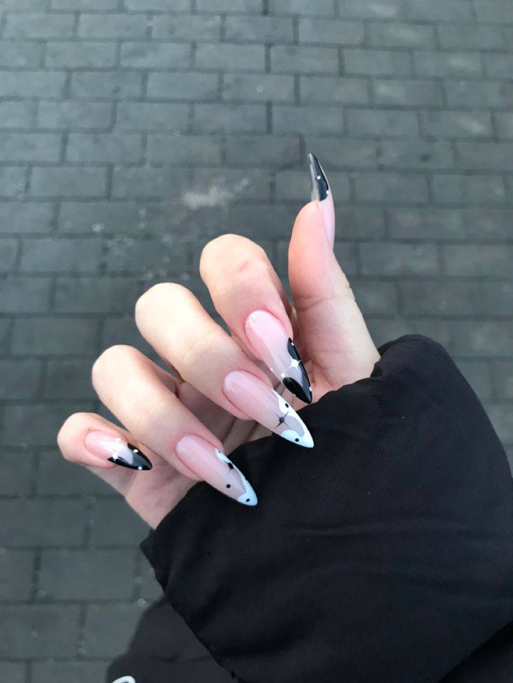 Midnight French Nails: The Moodiest Winter Manicure Trend