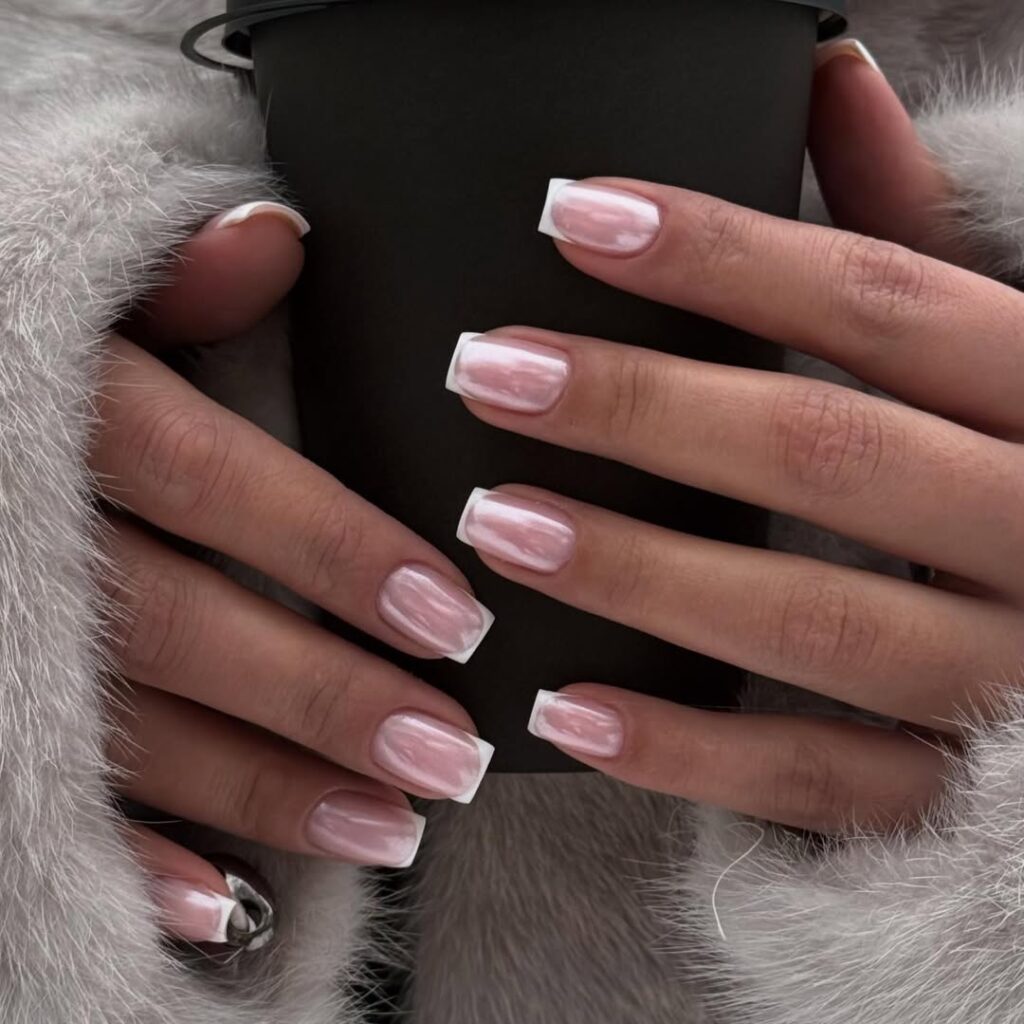 Frosted Pearl Nails: How to Get the Ultimate Winter Manicure Trend