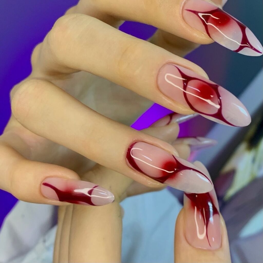Black Cherry Syrup Nails: The Ultimate Moody Fall Manicure Trend