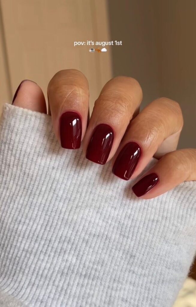 Black Cherry Nails: The Ultimate Moody Autumn Manicure Trend